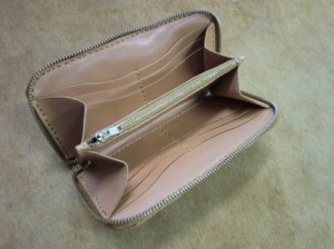 編み込みラウンドファスナー5