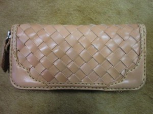 編み込みラウンドファスナー4