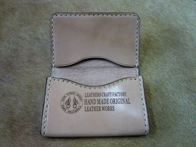 パンチング唐草名刺入れ-3