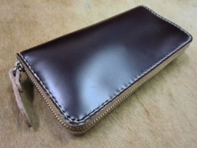 バーガンディラウンドジップ-1