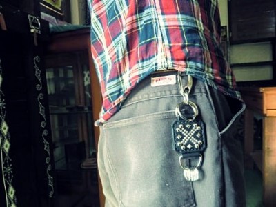 クロスボーンキーホルダー-1