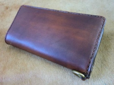長財布茶色ー１