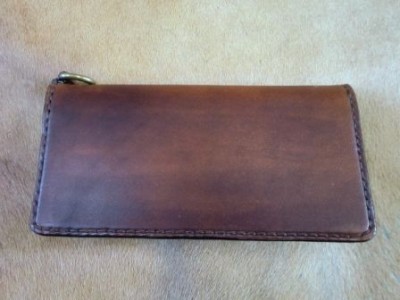 長財布茶色ー３