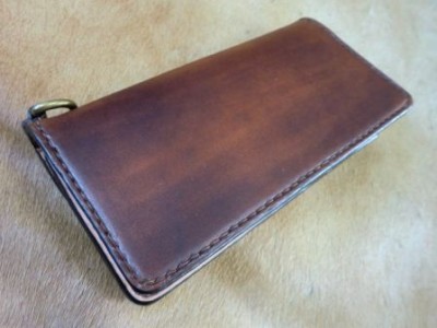 長財布茶色ー２