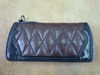 ダイヤキルティング茶-3