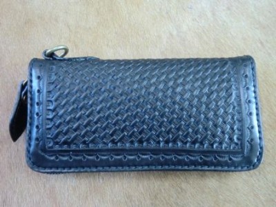 ラウンドジップバスケットブラス-6