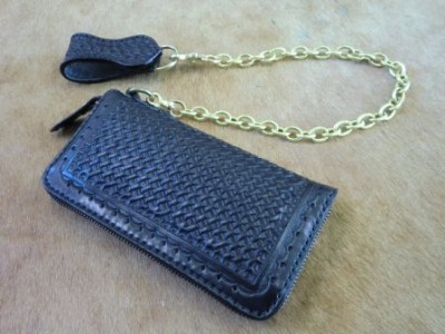 ラウンドジップバスケットブラス-1