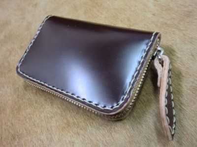 バーガンディー名刺入れ-2