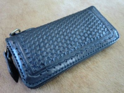 ラウンドジップバスケットブラス-4