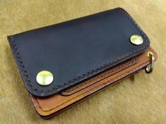 ショートトラッカーウォレットA01Aコンビカラー