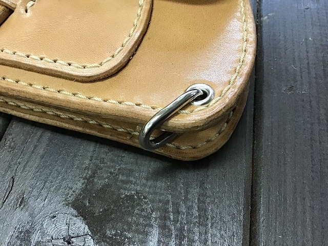 革工房ホークフェザーズ / トラッカーウォレットD1/差し込みフラップ仕様