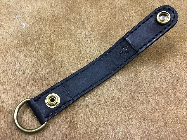 革工房ホークフェザーズ / 真鍮スタッズベルトループホルダーA25B